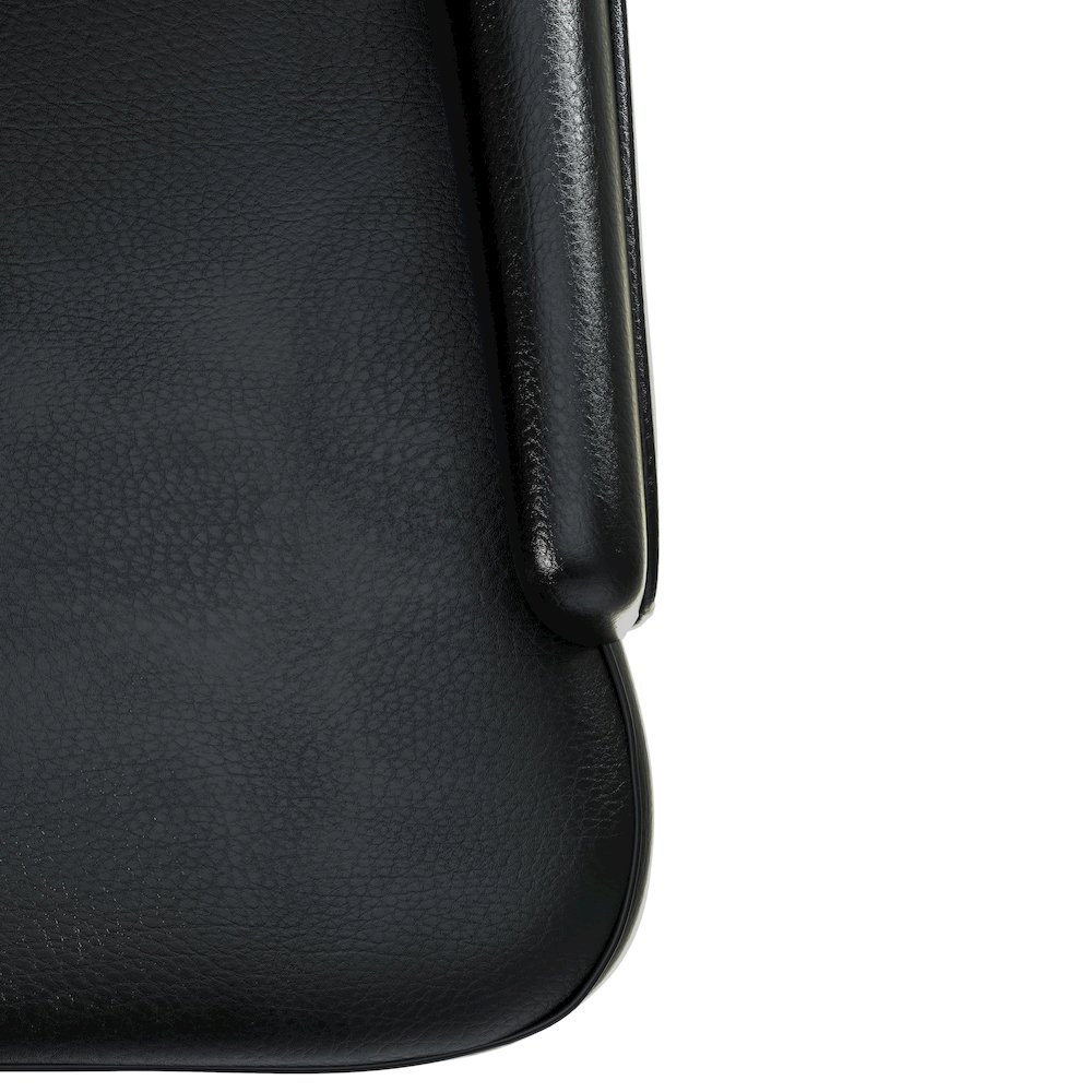 Spruce Collection Modern Wooden Dining Chair in Charcoal Grey. Picture 30