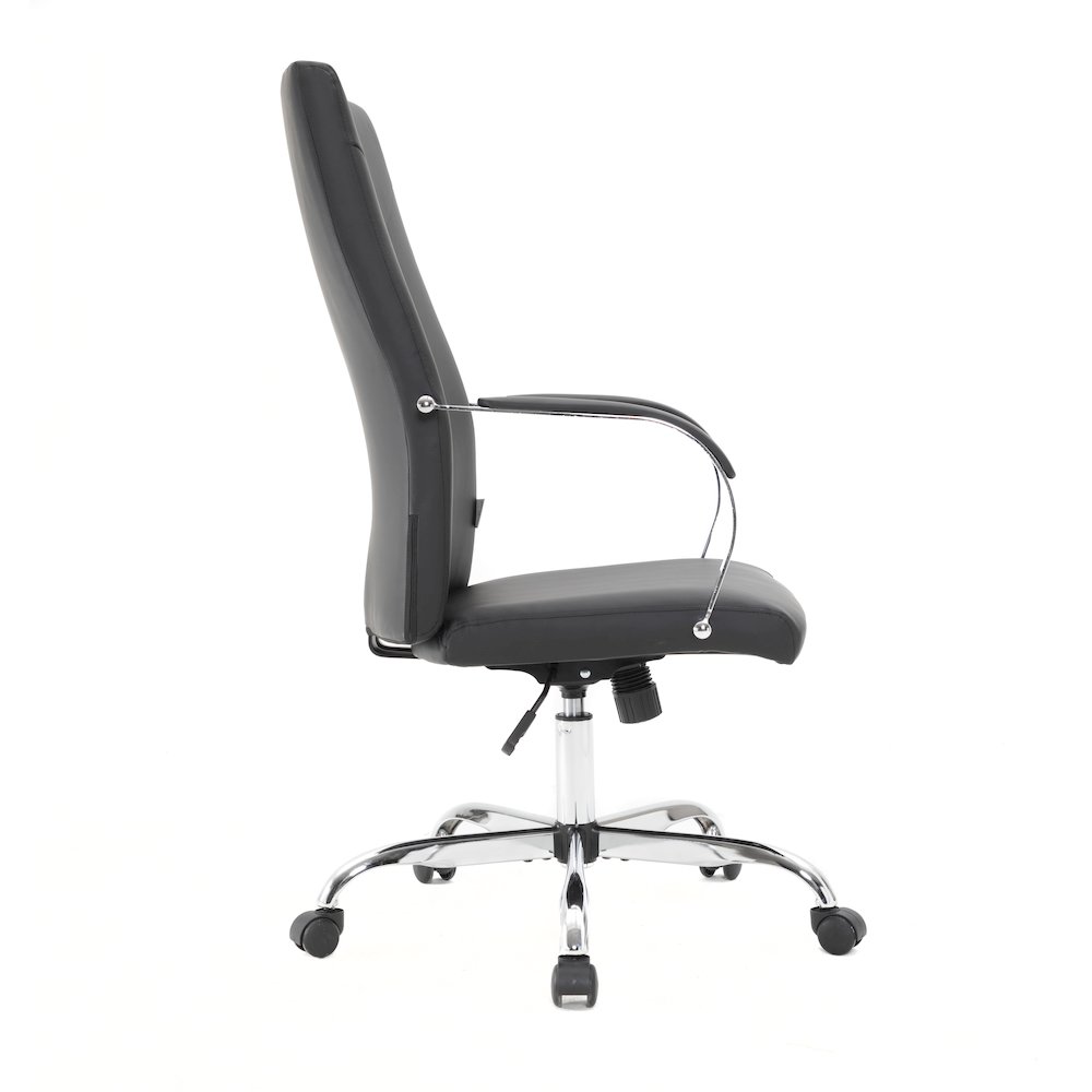 Sonora Modern High-Back Leather Office Chair. Picture 32