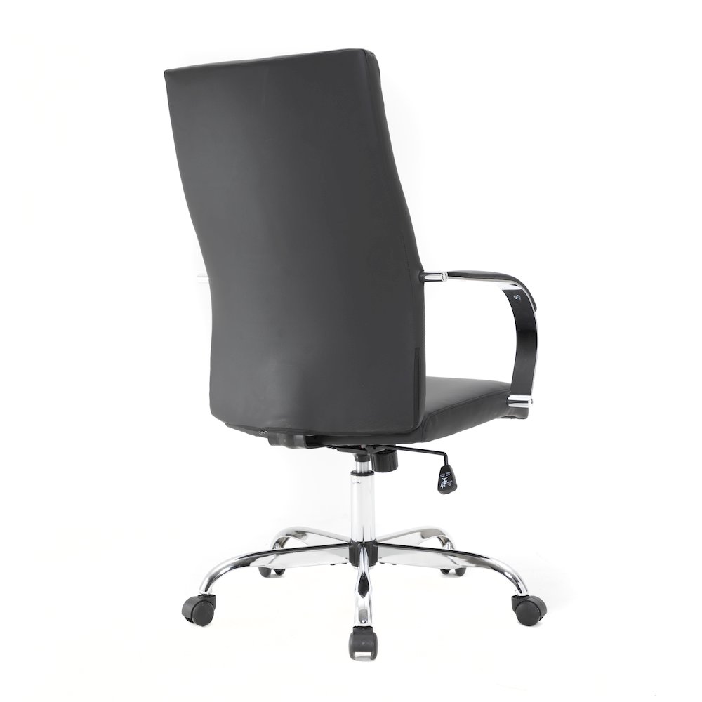 Sonora Modern High-Back Leather Office Chair. Picture 38