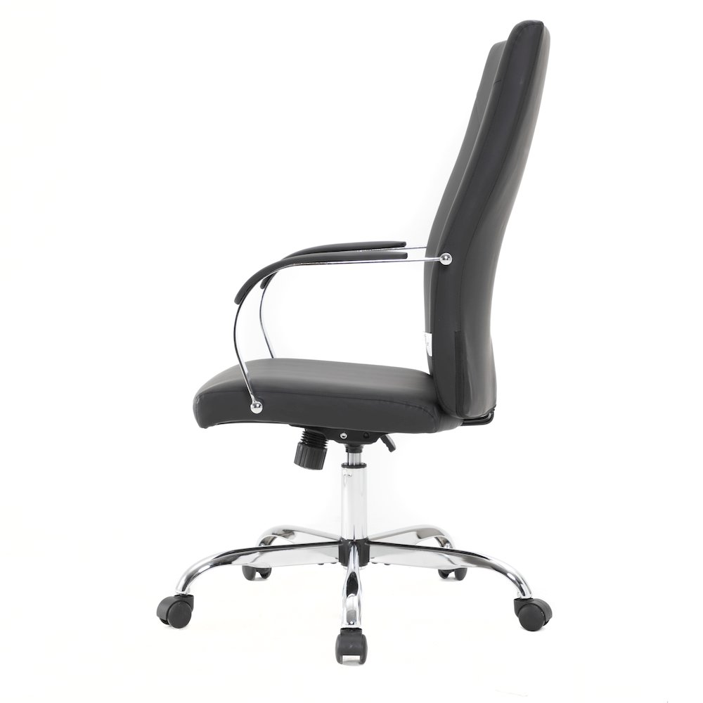 Sonora Modern High-Back Leather Office Chair. Picture 33