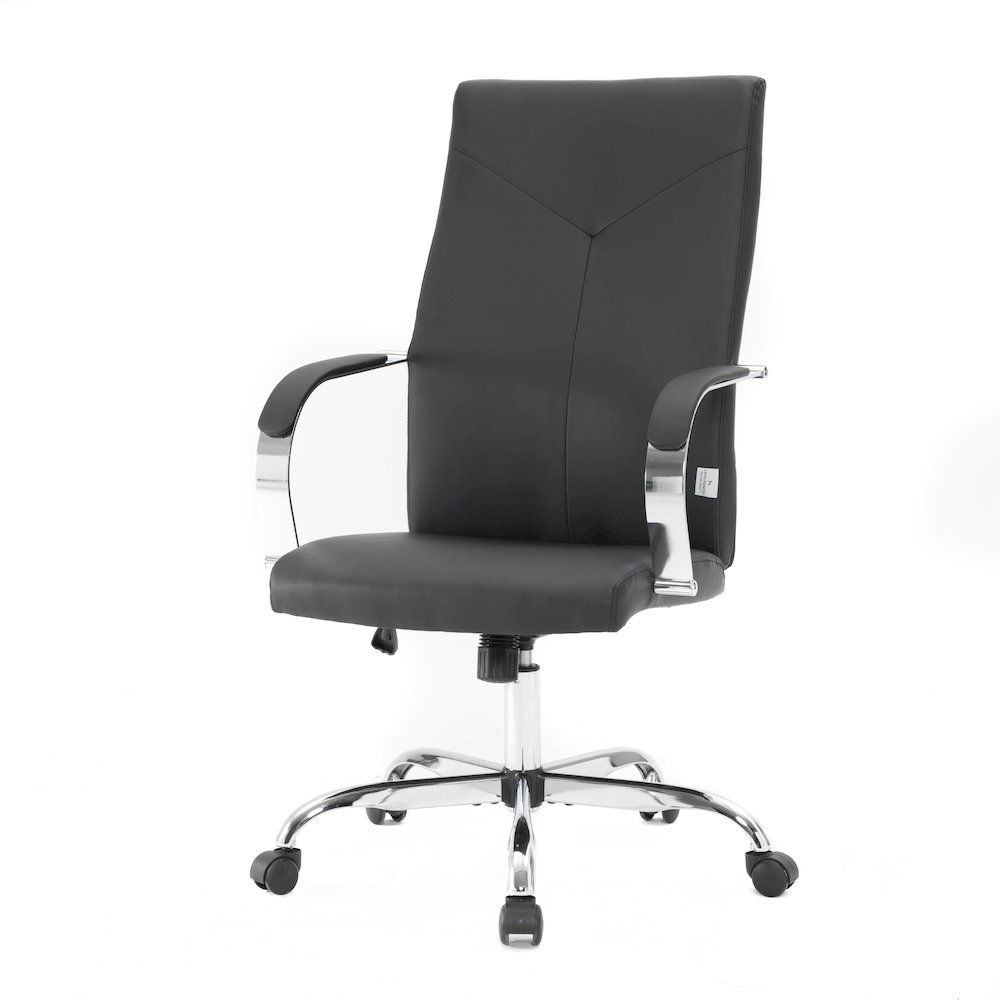 Sonora Modern High-Back Leather Office Chair. Picture 39