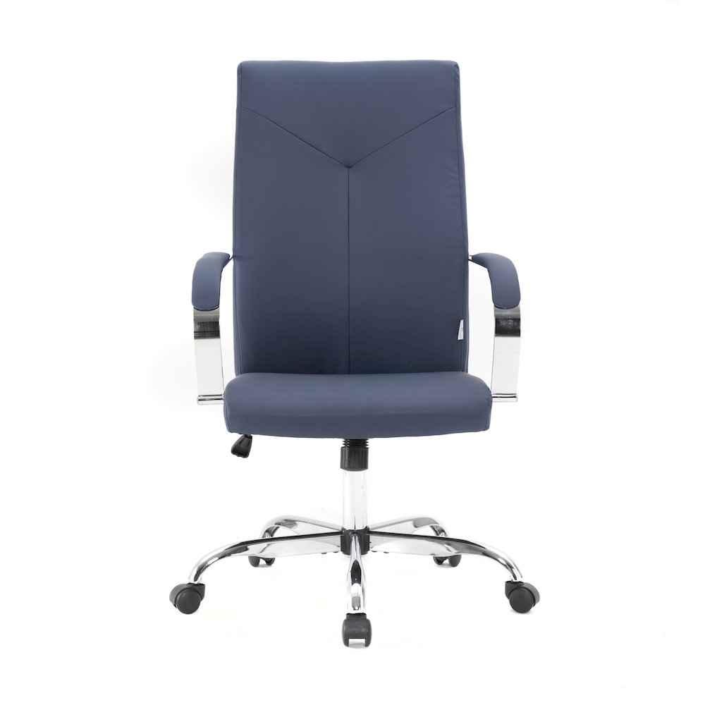 Sonora Modern High-Back Leather Office Chair. Picture 29