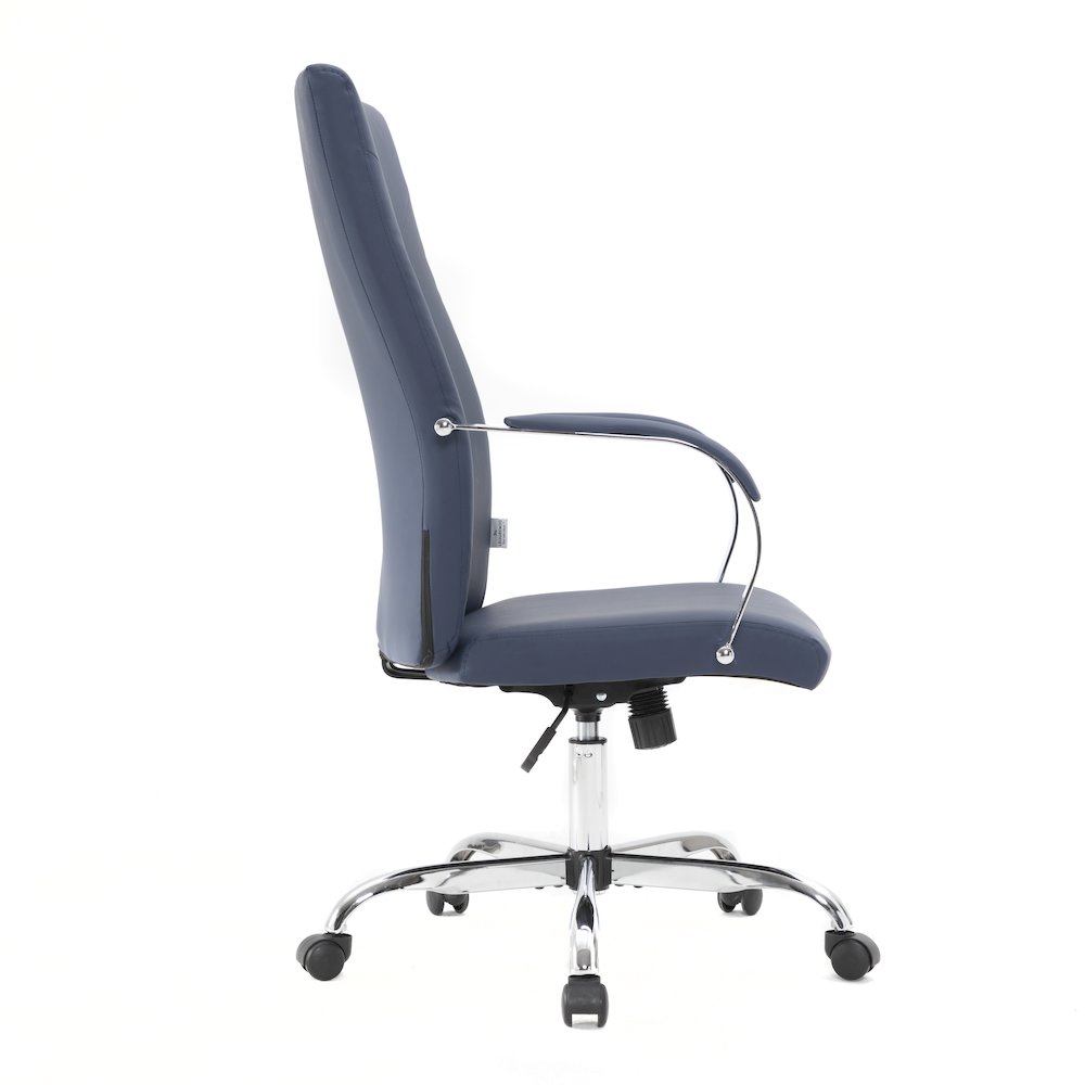 Sonora Modern High-Back Leather Office Chair. Picture 26