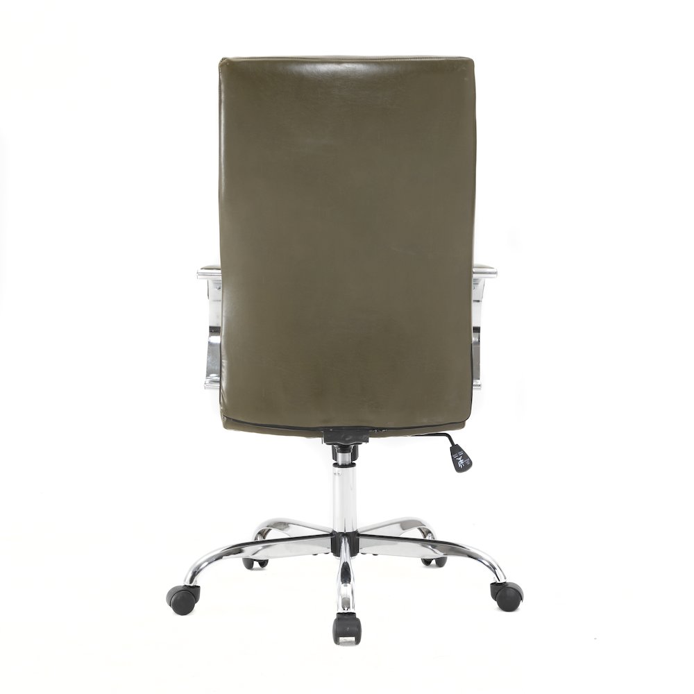Sonora Modern High-Back Leather Office Chair. Picture 26