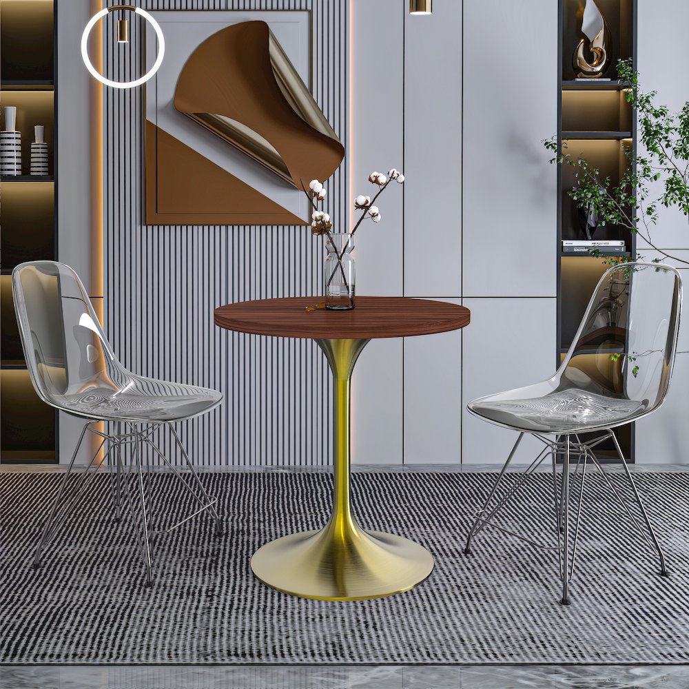 Verve Collection 27" Round Dining Table. Picture 15