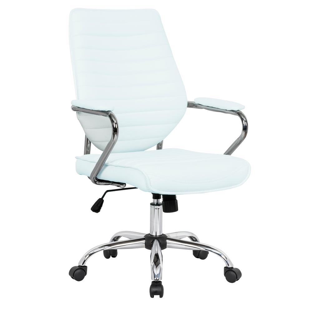 Winchester Home Leather Office Chair. Picture 1