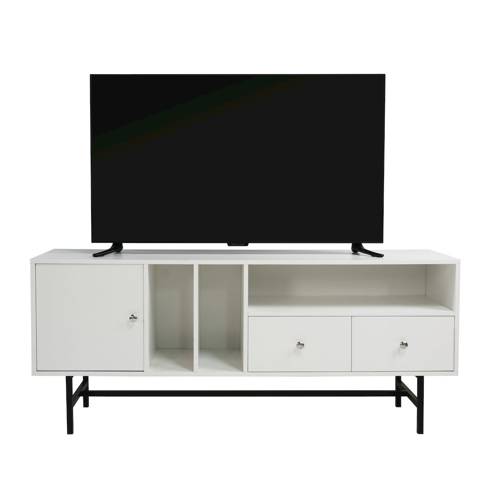Rochester Modern Rectangular TV Stand. Picture 26