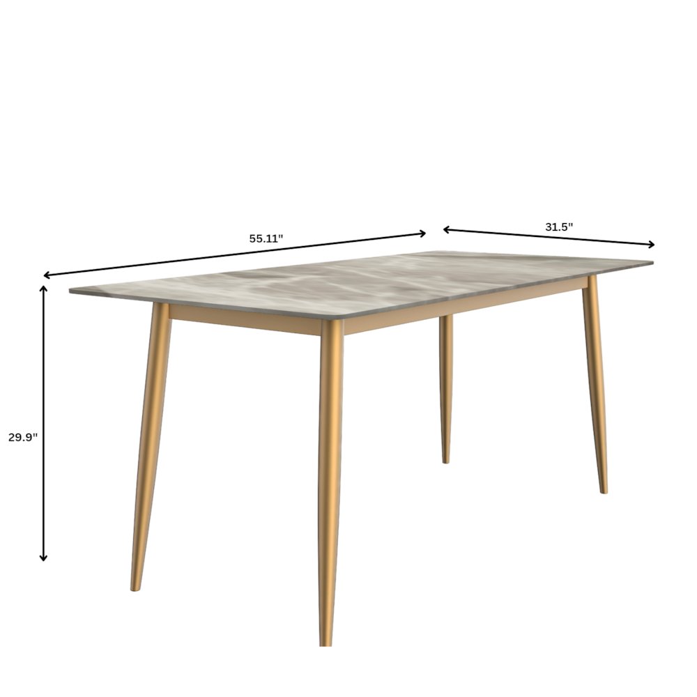Zayle Series Modern Dining Table. Picture 19