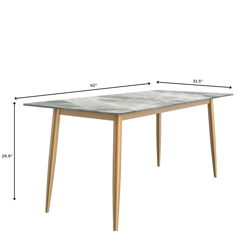 Zayle Series Modern Dining Table. Picture 26