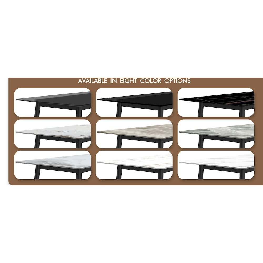 Zayle Series Modern Dining Table. Picture 6