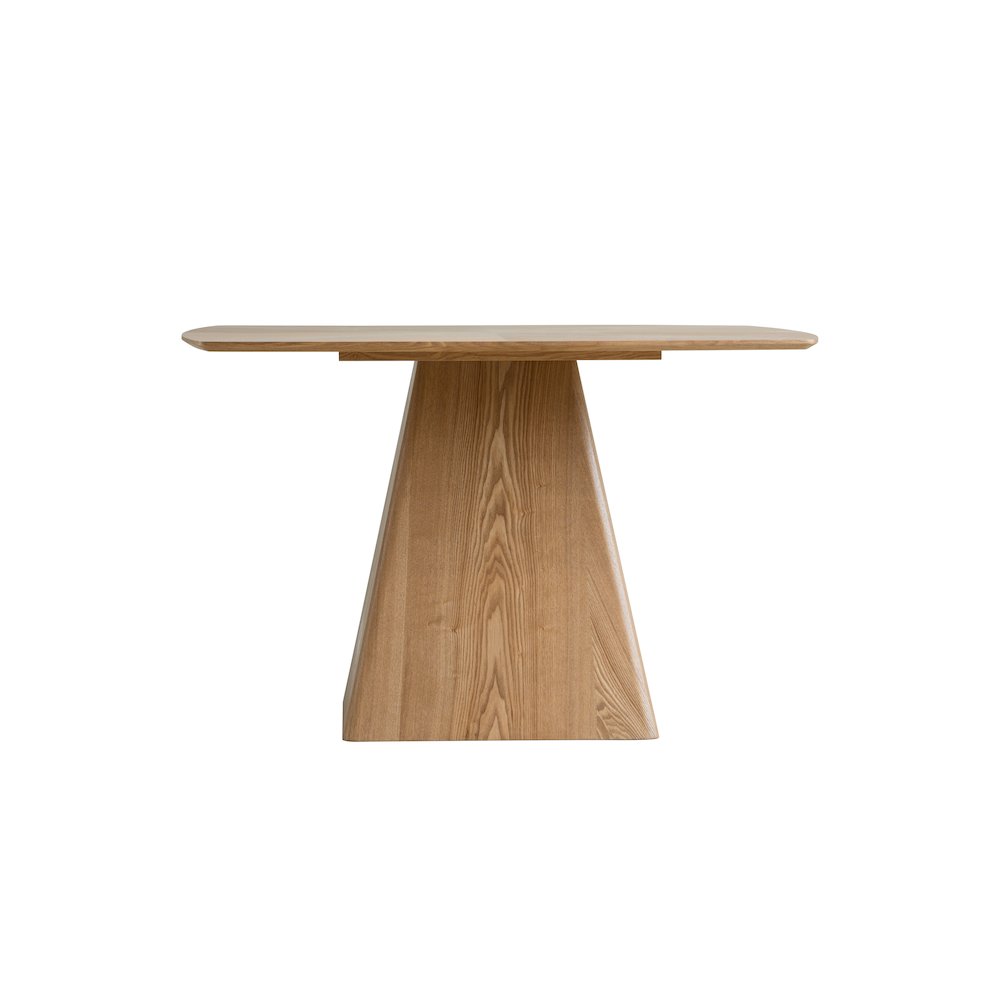 Zephry Collection Modern Dining Wooden Square Dining Table in Natural Wood. Picture 21