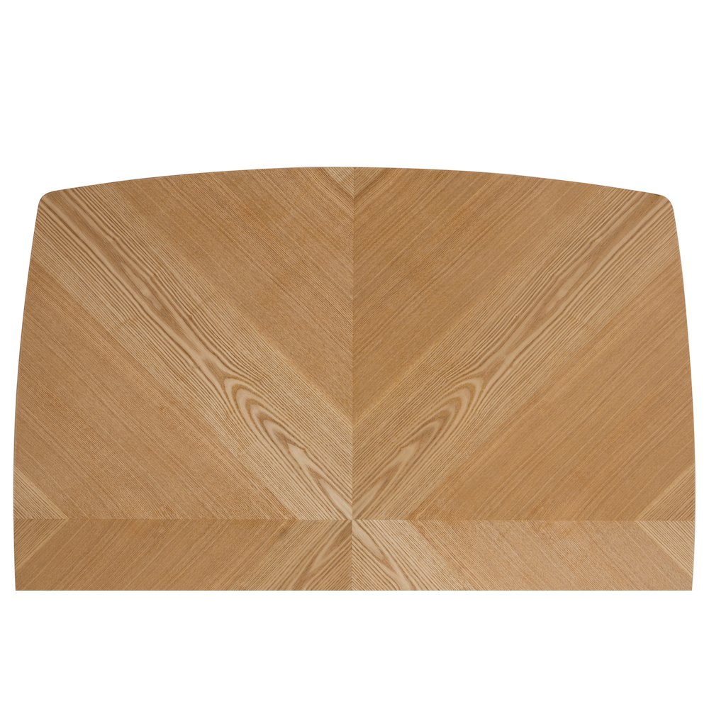 Zephry Collection Modern Dining Wooden Square Dining Table in Natural Wood. Picture 25