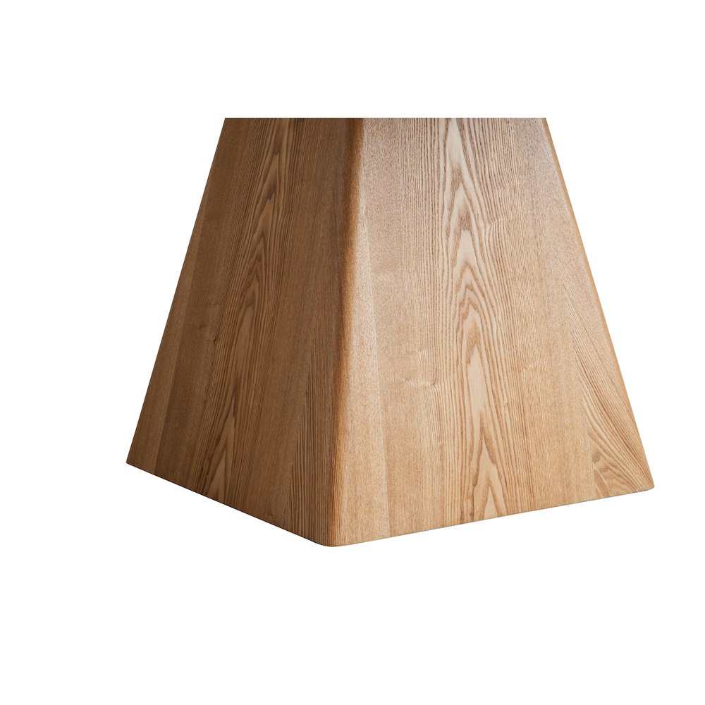 Zephry Collection Modern Dining Wooden Square Dining Table in Natural Wood. Picture 24