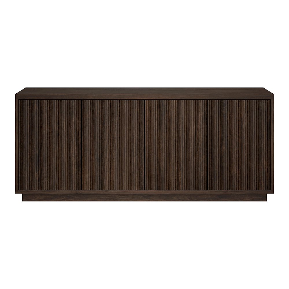 Hanson Rectangular TV Stand for TV's up to 65" in Alder Brown. Picture 2