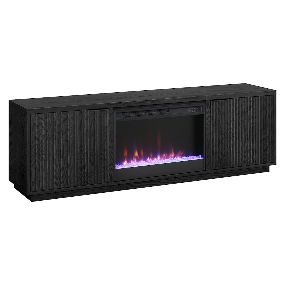 Rectangular TV Stand with 26" Crystal Fireplace for TV's up to 78". Picture 1