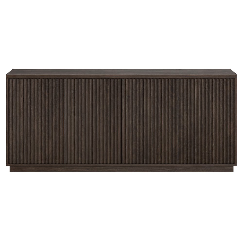 Alston 68" Wide Rectangular Buffet Table in Alder Brown. Picture 2