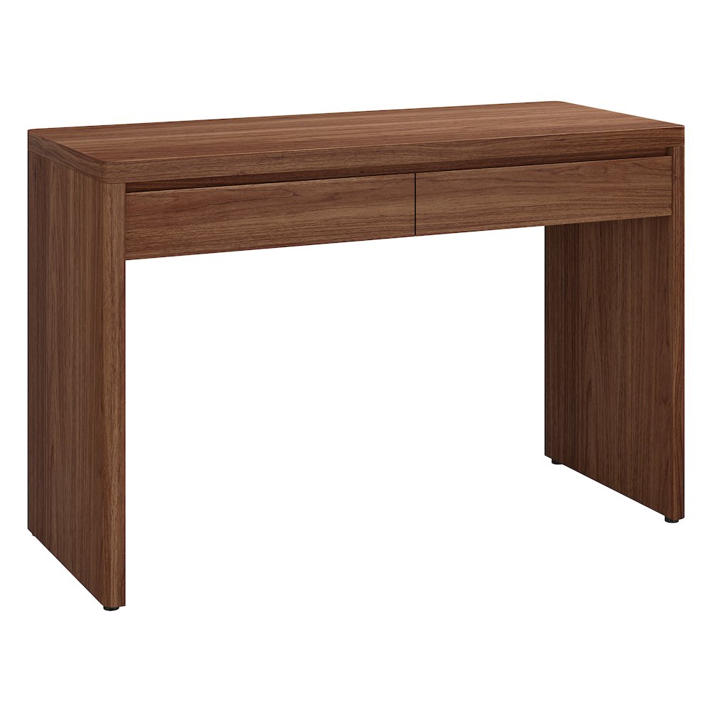 Ashcroft 48'' Wide Rectangular Desk in Satin Walnut. Picture 1