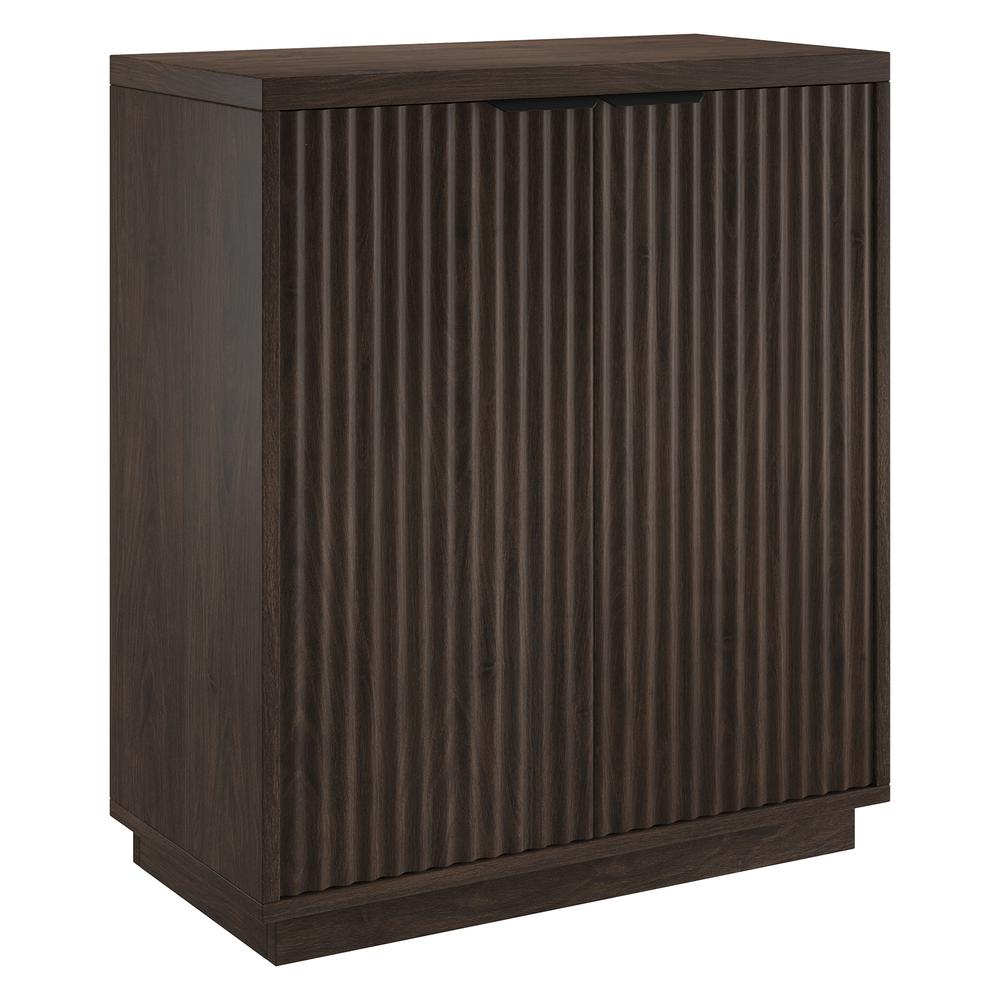 Mansfield 28" Wide Rectangular Accent Cabinet in Alder Brown. Picture 1
