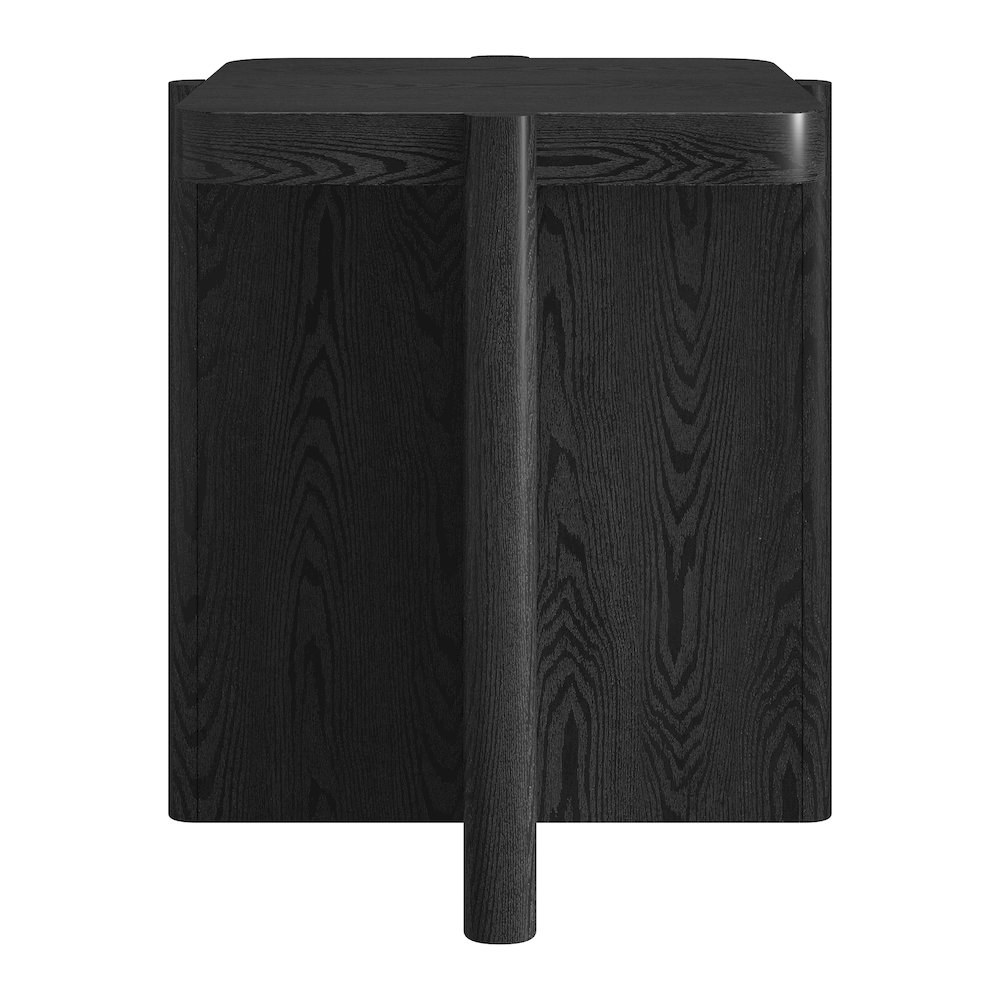 Henn&Hart 20" Modern Wooden Square End Table, Side Table , Nightstand with. Picture 3