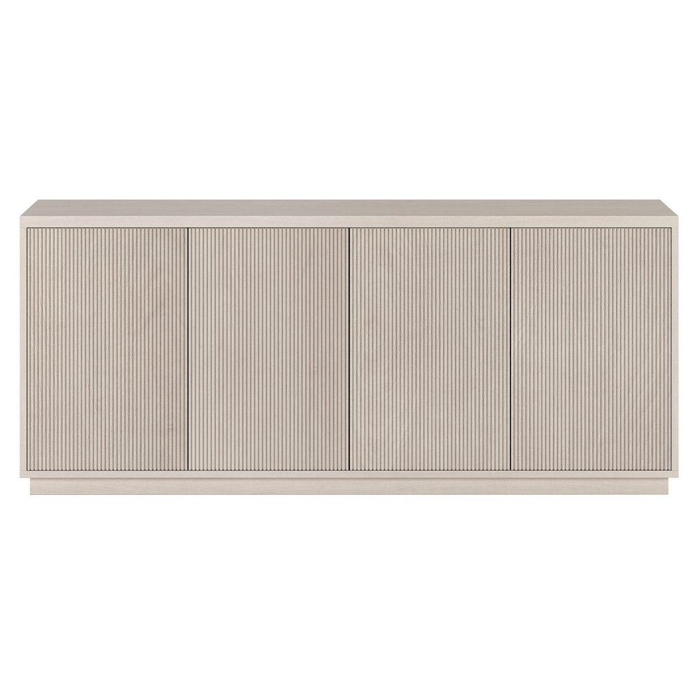 Alston 68" Wide Rectangular Buffet Table in Alder White. Picture 2