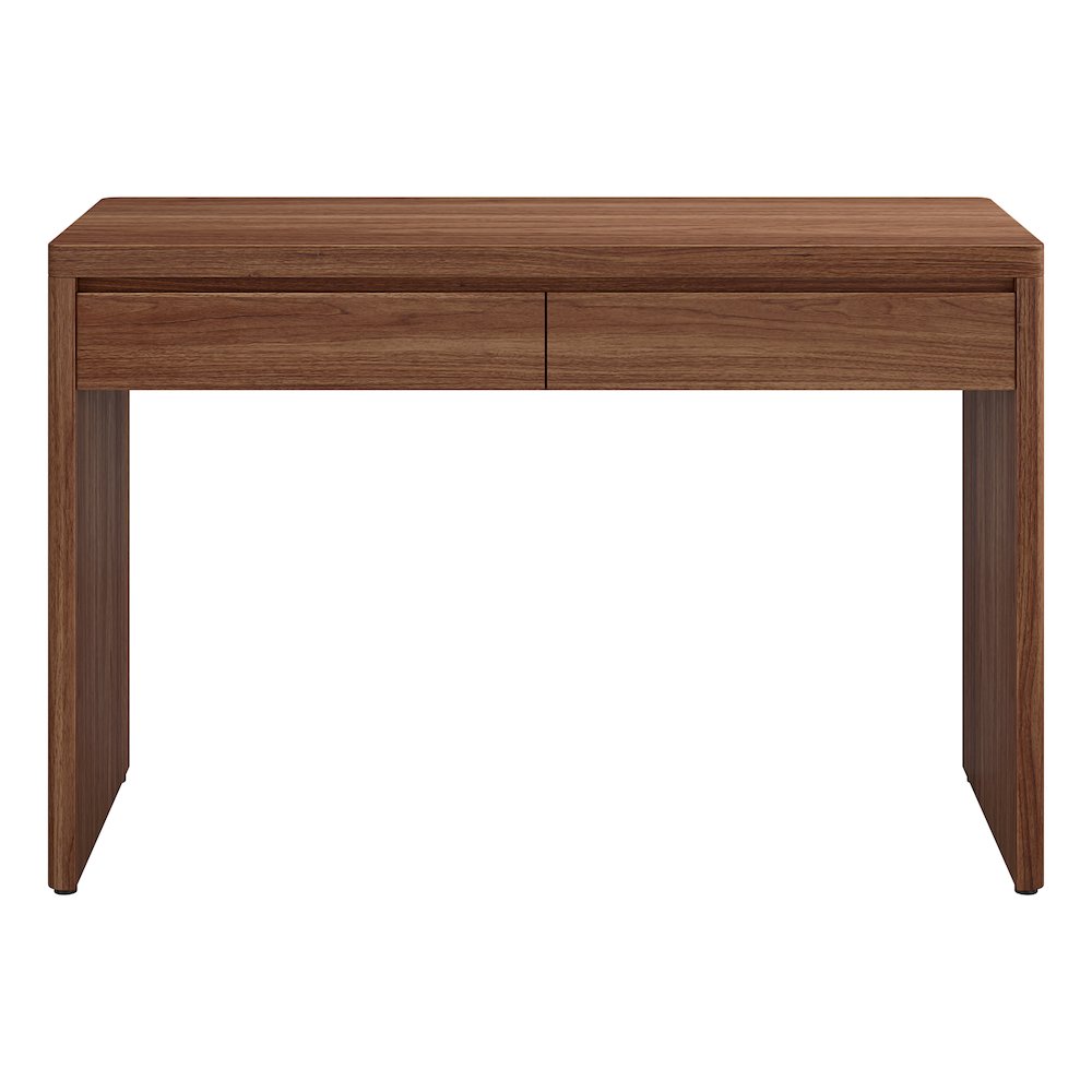 Ashcroft 48'' Wide Rectangular Desk in Satin Walnut. Picture 2