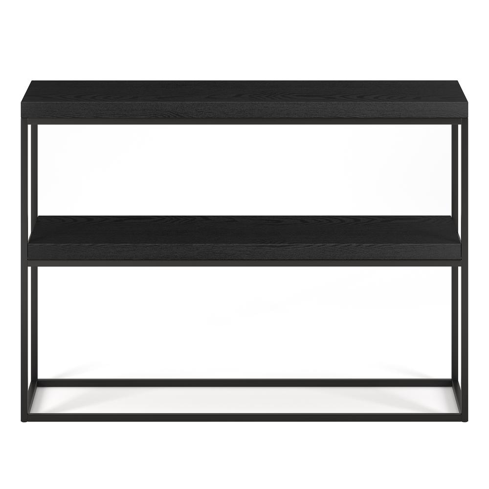 Edmund 42'' Wide Rectangular Console Table in Black Grain. Picture 3