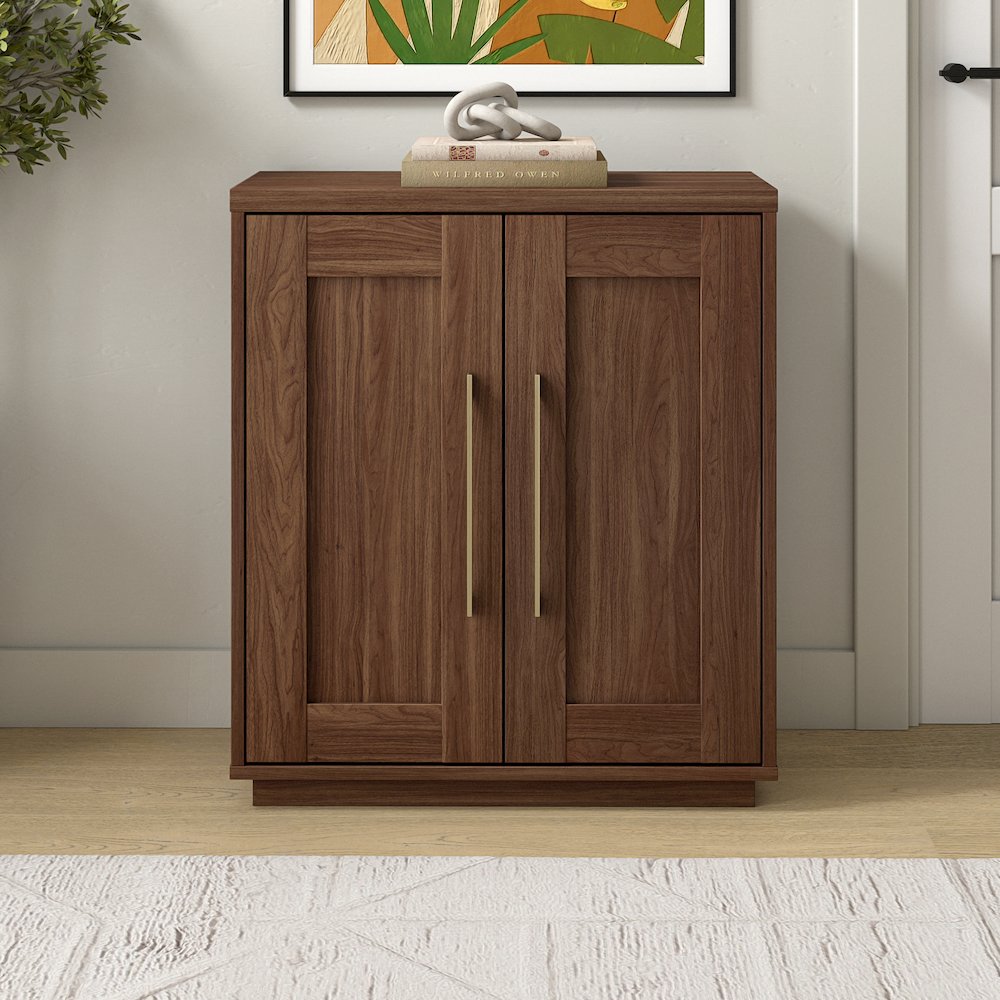 Henn&Hart 28'' Rectangular Accent Cabinet, Modern Sideboard Buffet Cabinet with. Picture 2