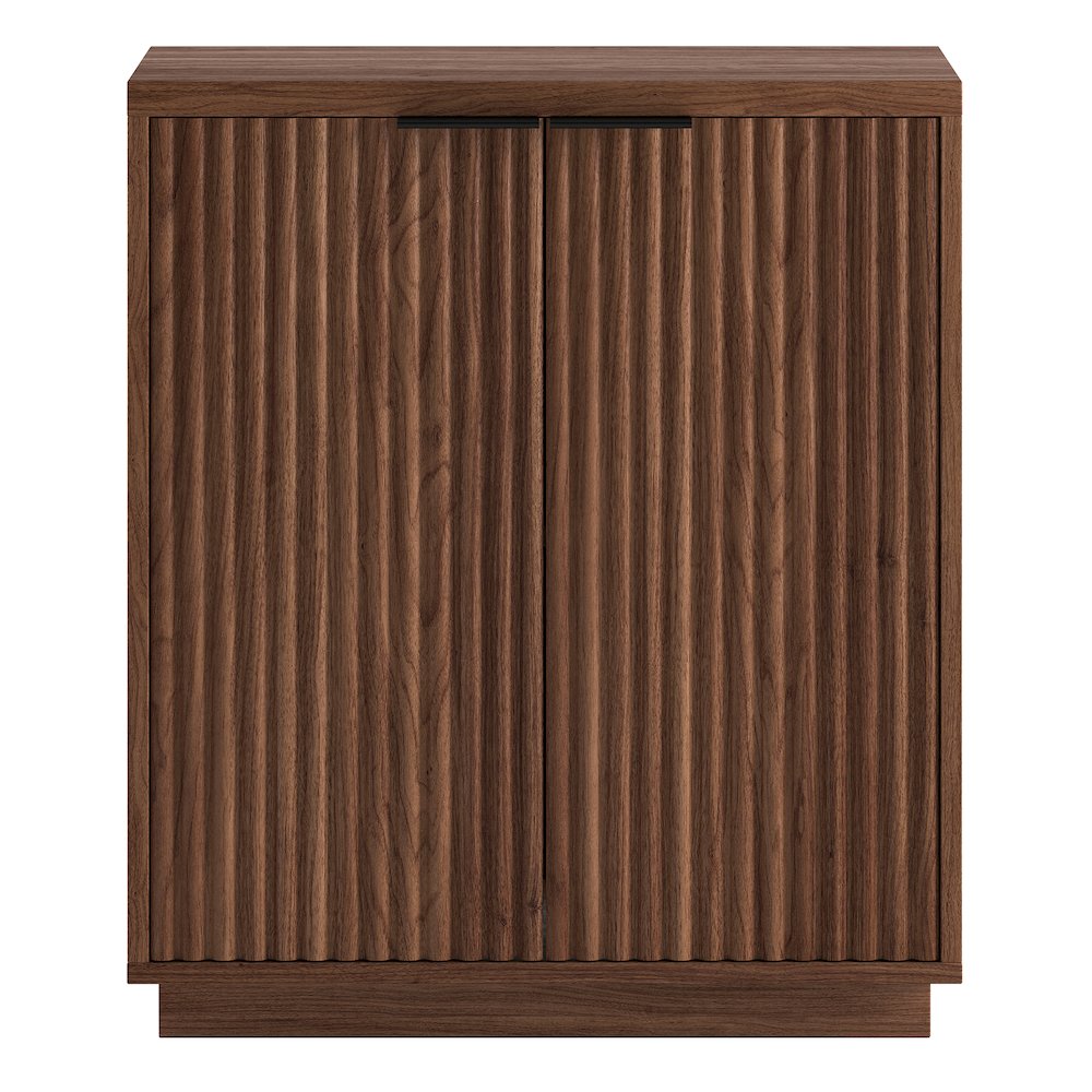 Mansfield 28" Wide Rectangular Accent Cabinet in Satin Walnut. Picture 2