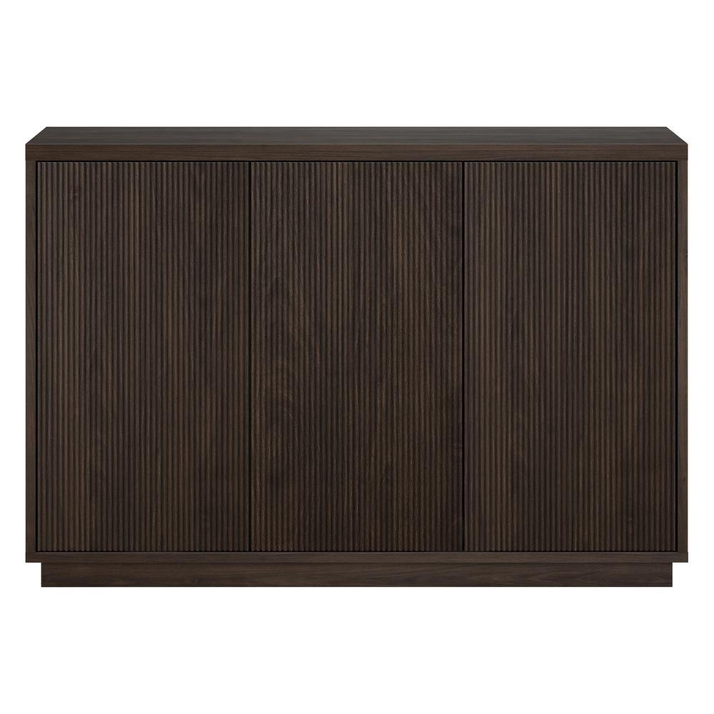 Alston 48" Wide Rectangular Buffet Table in Alder Brown. Picture 2