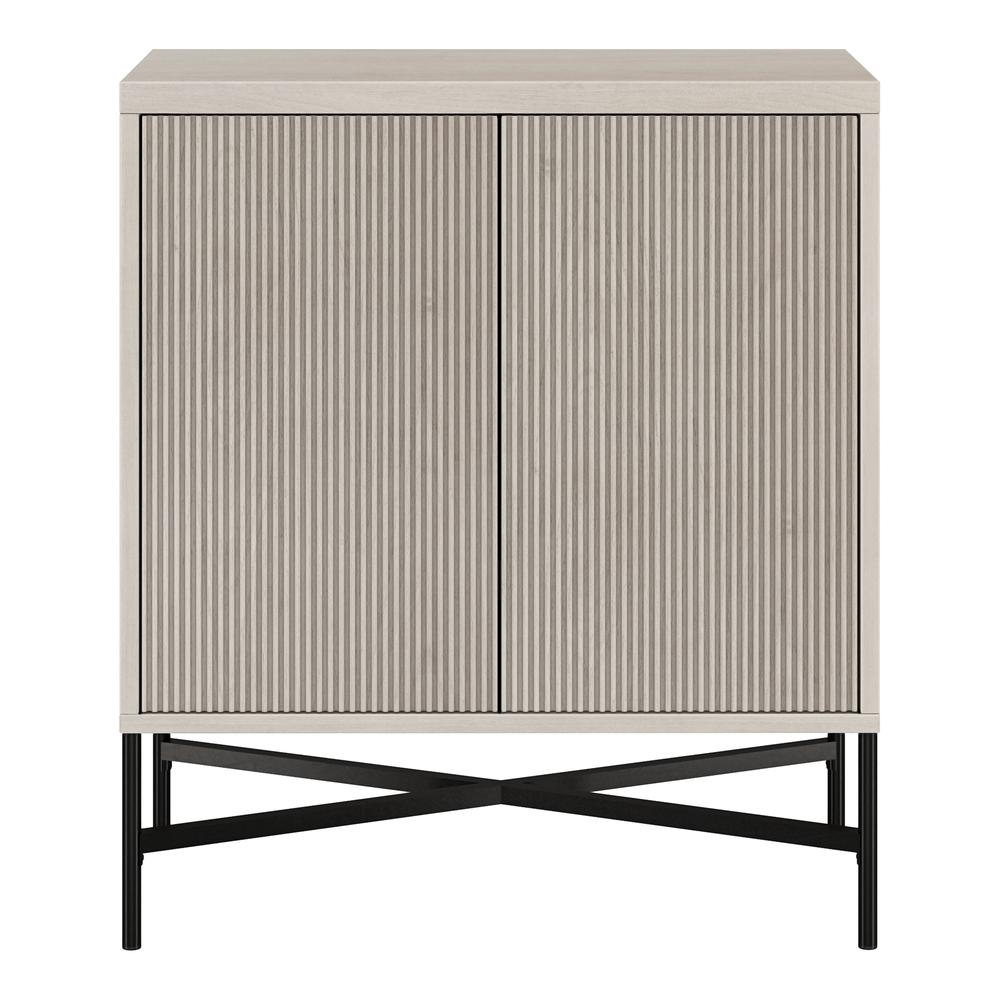 Brighton 28" Wide Rectangular Accent Cabinet in Alder White. Picture 3