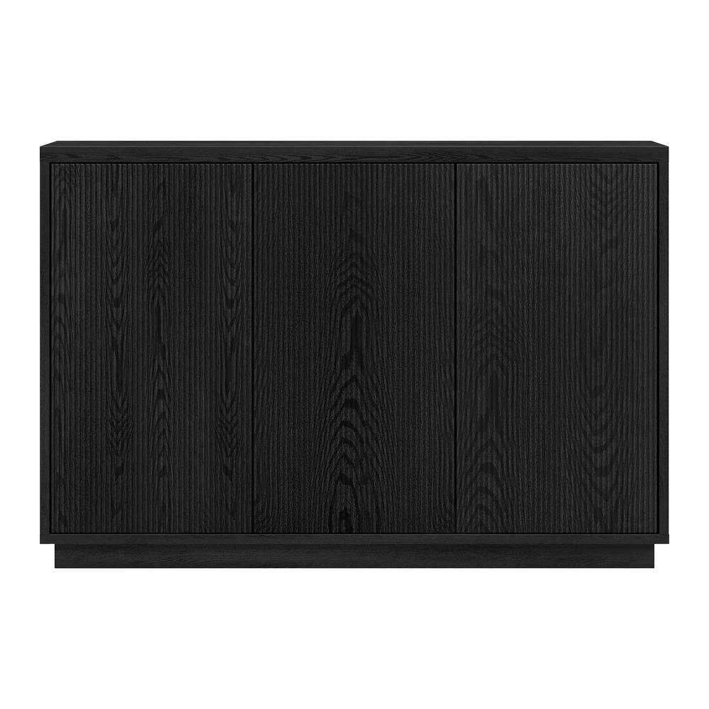 Alston 48" Wide Rectangular Buffet Table in Black Grain. Picture 1