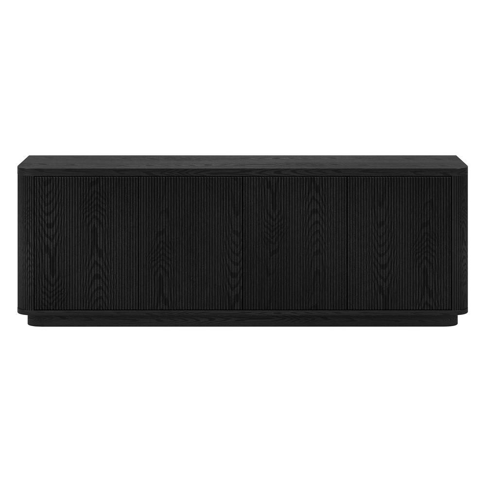 Easton Rectangular TV Stand for TV's up to 75" in Black Grain. Picture 2