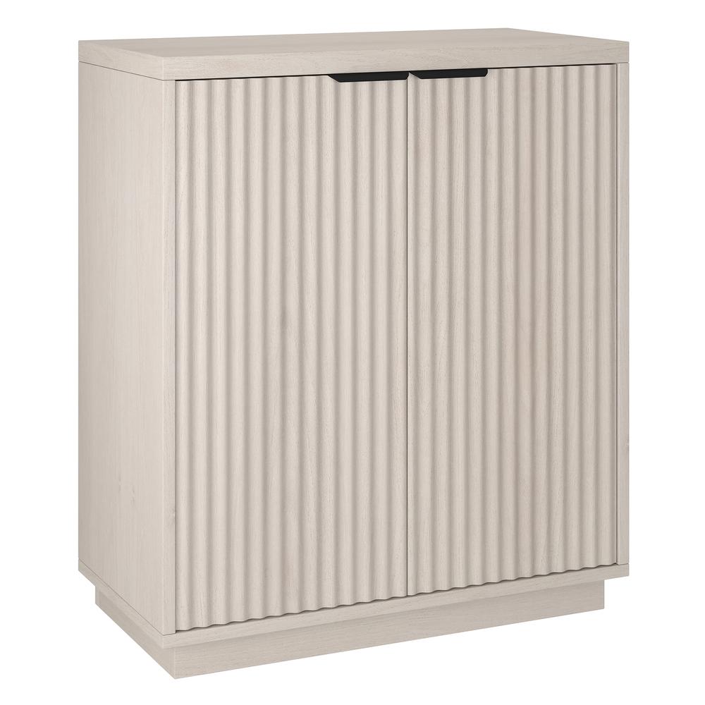 Mansfield 28" Wide Rectangular Accent Cabinet in Alder White. Picture 1