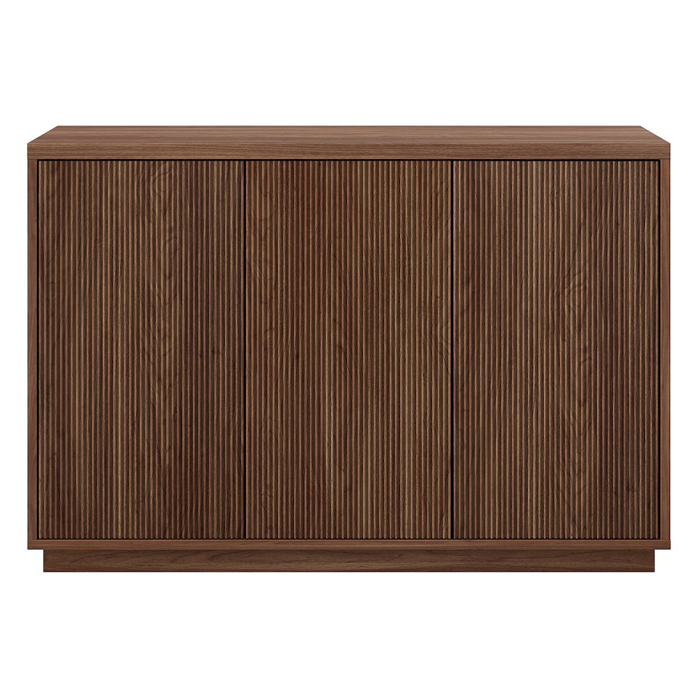 Alston 48" Wide Rectangular Buffet Table in Satin Walnut. Picture 2