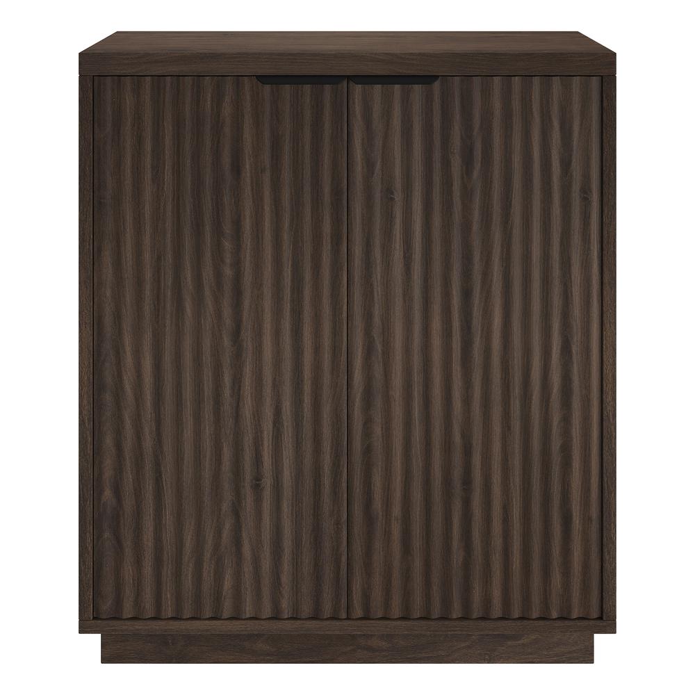 Mansfield 28" Wide Rectangular Accent Cabinet in Alder Brown. Picture 2