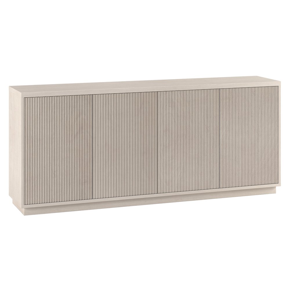 Alston 68" Wide Rectangular Buffet Table in Alder White. Picture 1