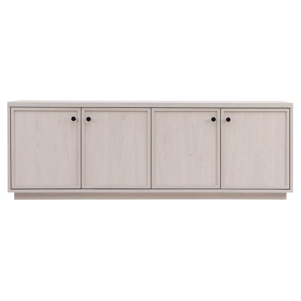 Ormond Rectangular TV Stand for TV's up to 75" in Alder White. Picture 2