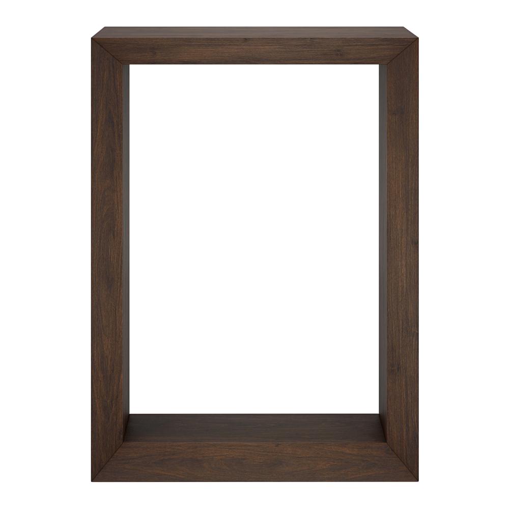 Osmond 22" Wide Rectangular Console Table in Alder Brown. Picture 2