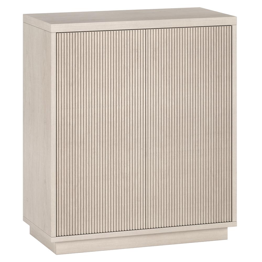 Alston 28" Wide Rectangular Accent Cabinet in Alder White. Picture 1