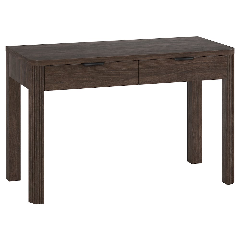 Lonsdale 48'' Wide Rectangular Desk in Alder Brown. Picture 1