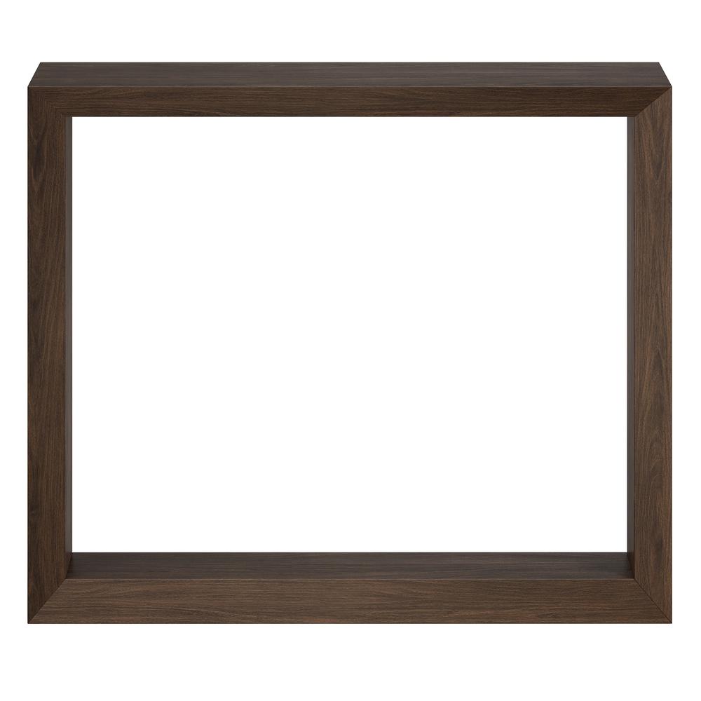 Osmond 36" Wide Rectangular Console Table in Alder Brown. Picture 2