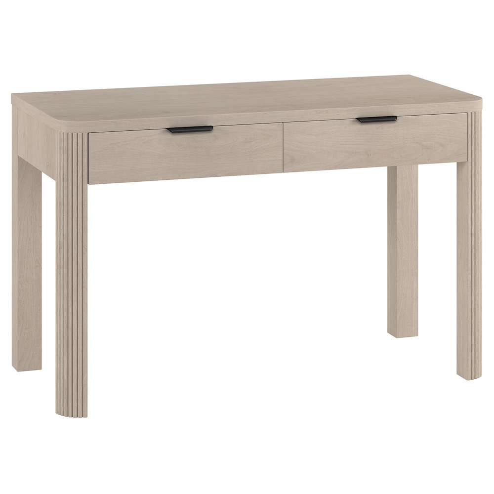 Lonsdale 48'' Wide Rectangular Desk in Alder White. Picture 1