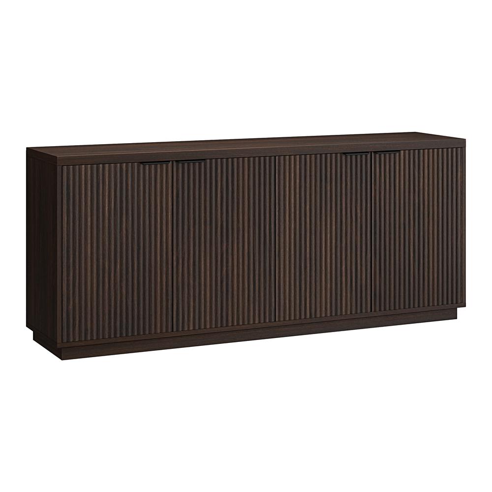 Mansfield 68" Wide Rectangular Buffet Table in Alder Brown. Picture 1