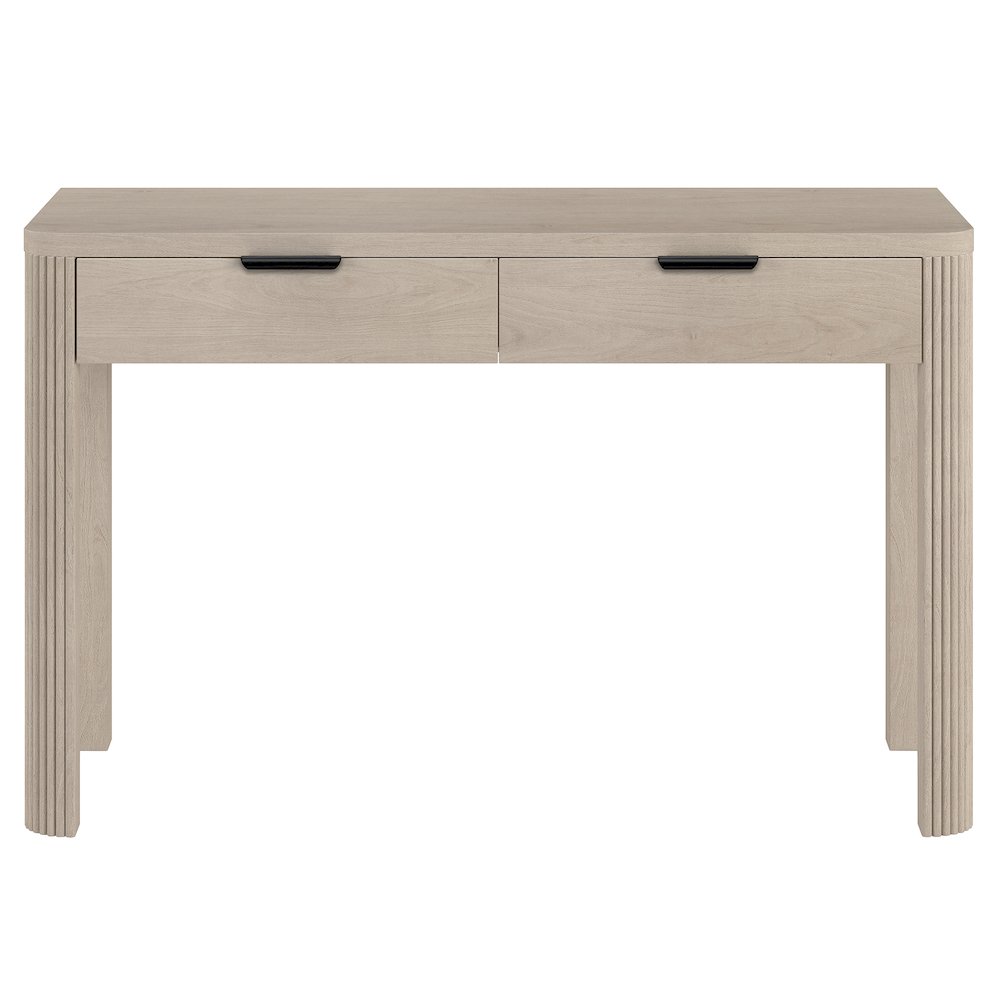 Lonsdale 48'' Wide Rectangular Desk in Alder White. Picture 2