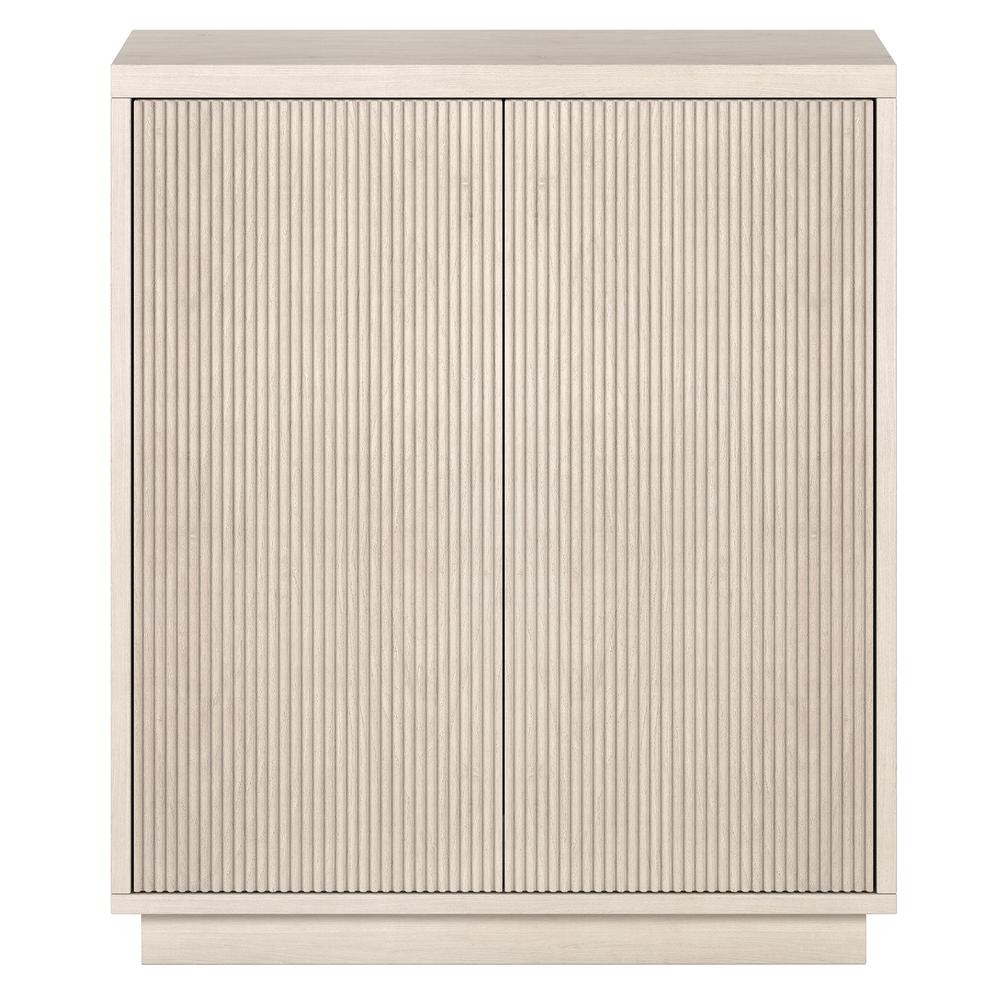 Alston 28" Wide Rectangular Accent Cabinet in Alder White. Picture 3