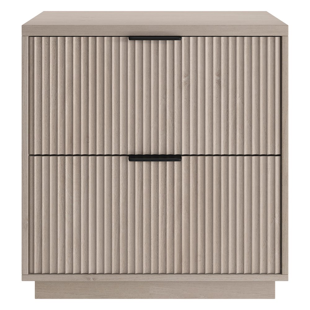 Yarden 24" Wide Rectangular Nightstand in Alder White. Picture 2
