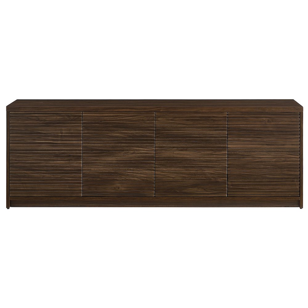 Desmond Rectangular TV Stand for TV's up to 78" in Dark Oak. Picture 2