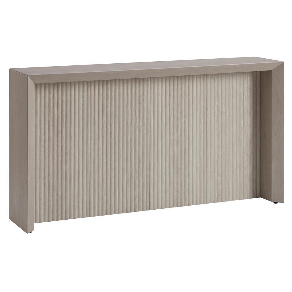 Piedmont 56" Wide Rectangular Console Table in Alder White. Picture 1