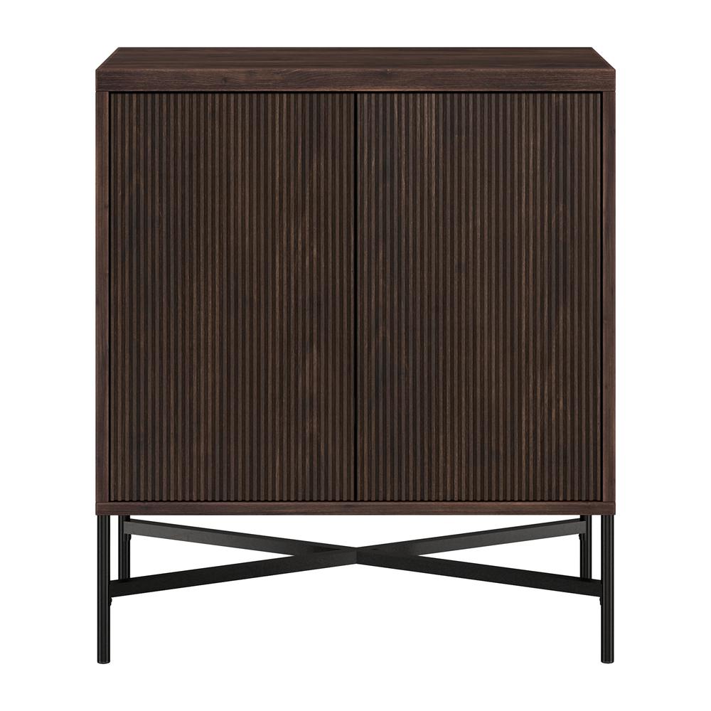 Brighton 28" Wide Rectangular Accent Cabinet in Alder Brown. Picture 3