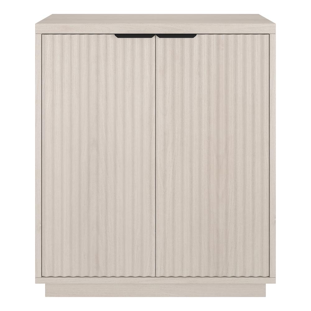 Mansfield 28" Wide Rectangular Accent Cabinet in Alder White. Picture 2